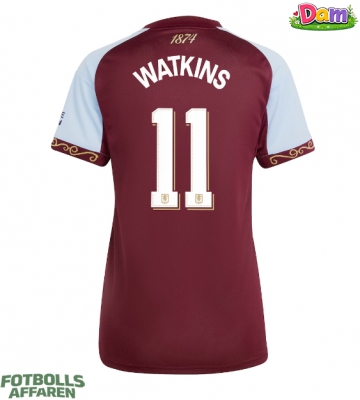Aston Villa Ollie Watkins #11 Hemmatröja Kvinnor 2025-26 Kortärmad